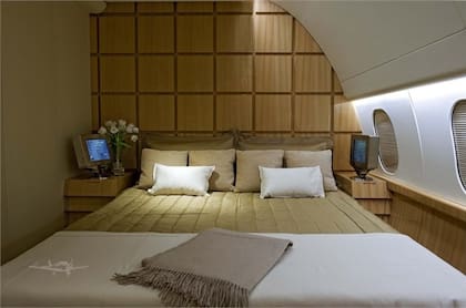 El lujoso interior del avión presidencial que llegará al país