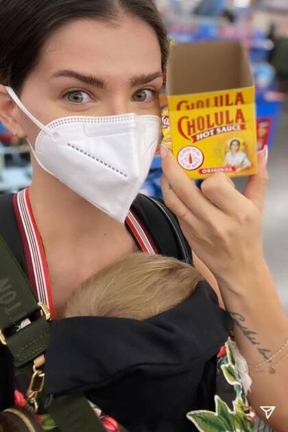 El lujoso portabebés de Amancio Vicuña