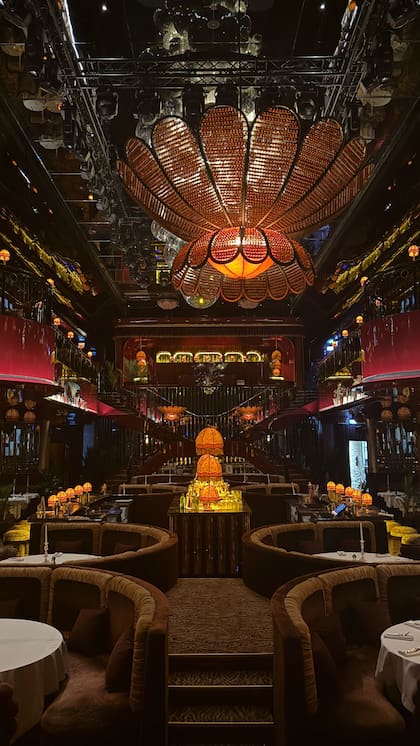 El lujoso restaurante donde la China y Mauro cenaron en Turquía (Foto: Captura Instagram/@sangrejaponesa)