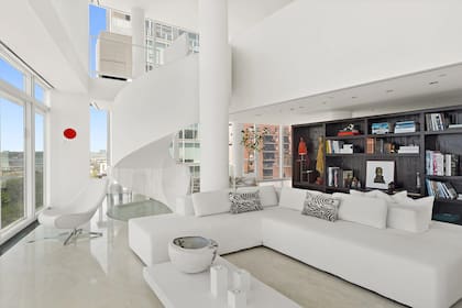 El lujoso triplex en el barrio de Chelsea, en Nueva York, que la expareja había comprado en 2008