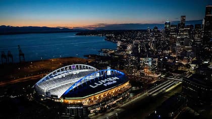 El Lumen Field en Seattle será sede de seis de los 104 partidos de la Copa del Mundo 2026 (lumenfield.com)