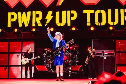 El lunes, AC/DC presentó el primero de sus tres conciertos en el estadio de River Plate