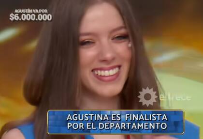 El lunes Agustina ganó la llave en el escalón del departamento, pero la vendió por $350.000 (Foto: captura eltrece)