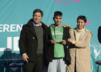 El lunes, Axel Kicillof respaldó a Mayra Mendoza