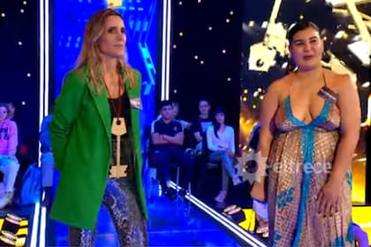 El lunes, Paula y Florencia vivieron una acalorada negociación por la llave (Foto: Captura tv eltrece)