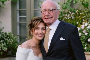 El magnate estadounidense Rupert Murdoch se casó por quinta vez