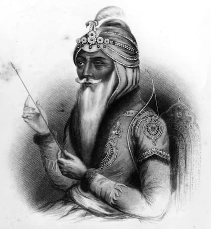 El maharajá Ranjit Singh