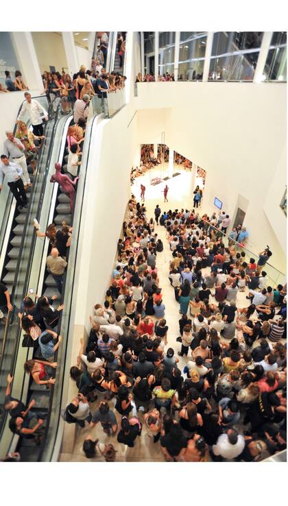 El Malba suele atraer una gran cantidad de público