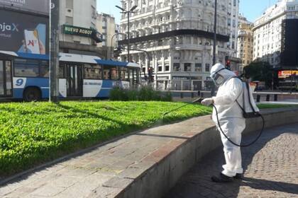 El mantenimiento de los parques y las plazas se reducirían al mínimo como consecuencia del recorte de fondos; la Ciudad estima que en 2021 contará con $65.000 millones menos