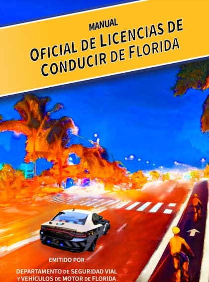 El manual oficial de licencias de conducir de Florida está disponible en físico y en línea