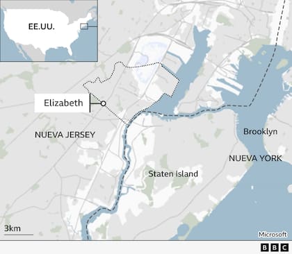 El mapa de Elizabeth.