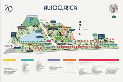 El mapa de Autoclásica 2025