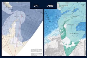 Chile desestimó el reclamo de la Argentina por el polémico mapa de su Armada y escala el conflicto limítrofe