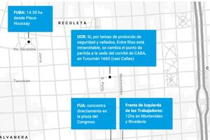 El mapa de las concentraciones