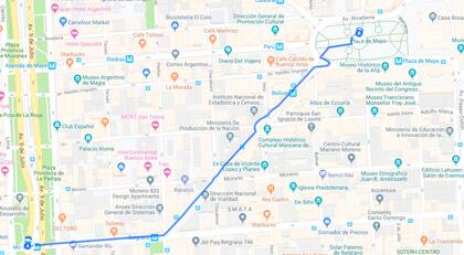 El mapa de las protestas