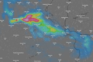 El mapa de las tormentas este 16 de mayo.