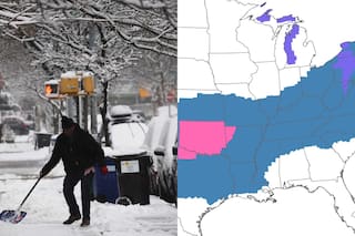 Alerta en Estados Unidos por la tormenta invernal Fern: el mapa de las regiones afectadas