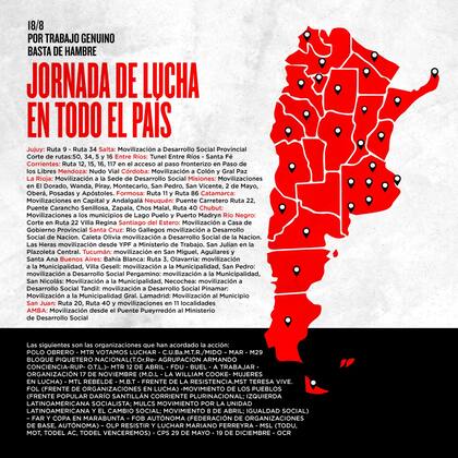El mapa de los cortes que habrá hoy en 20 provincias