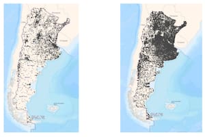 Este es el impactante mapa sobre Starlink que difundió Federico Sturzenegger