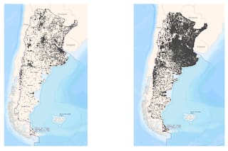 Este es el impactante mapa sobre Starlink que difundió Federico Sturzenegger