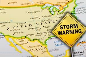 Clima de hoy en EE.UU.: frente frío severo con tormentas y nevadas desde Nueva York hasta Dallas