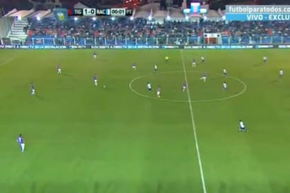 El marcador daba a Tigre un gol arriba