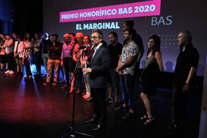 El Marginal recibió ayer varias distinciones en el marco del festival Buenos Aires Series