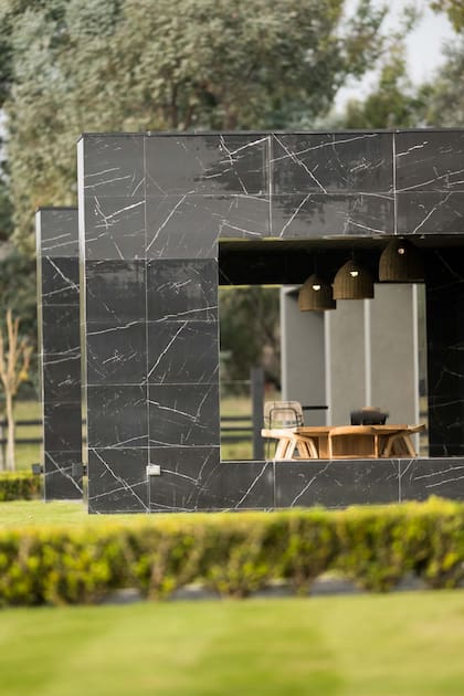 El mármol presente en la arquitectura del lugar