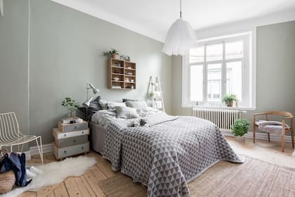 El marrón agrisado del visón es neutro y sobrio. FOTO: Gentileza Colorín