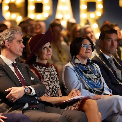 El martes la reina Máxima participó de la conferencia Netspar Pension & Science en La Haya (Foto: Instagram @koninklijkhuis)