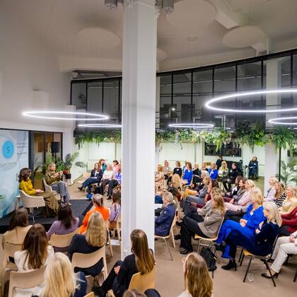 El martes la reina Máxima participó del Círculo de Liderazgo de Mujeres de Servicios Financieros 2030 (Foto: Instagram @koninklijkhuis)