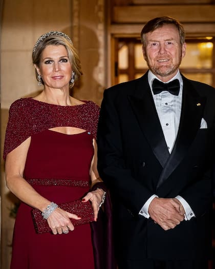 El martes, la reina Máxima y el rey Guillermo Alejandro participaron del banquete de estado en Chipre (Foto: Instagram @patrickvkatwijk)