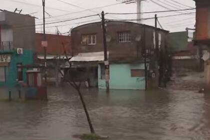 El martes llovió en un día lo que suele llover en un mes
