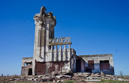 El matadero de Carhué, provincia de Buenos Aires