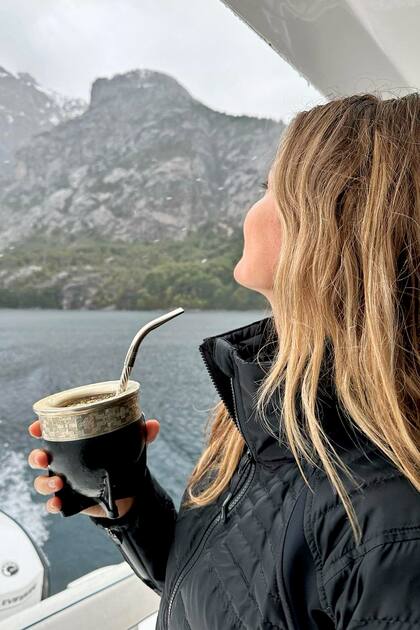 El mate fue un infalible durante todo el viaje.