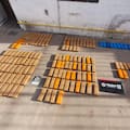 Buscaban ganado robado y encontraron 109 kilos de marihuana escondidos en una carnicería