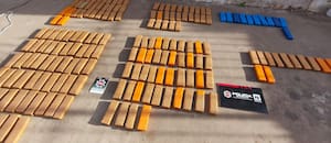Buscaban ganado robado y encontraron 109 kilos de marihuana escondidos en una carnicería