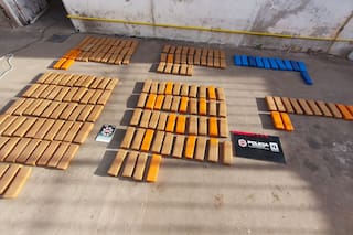 Buscaban ganado robado y encontraron 109 kilos de marihuana escondidos en una carnicería
