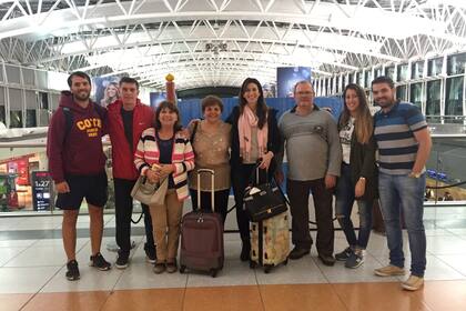 El matrimonio dejó la Argentina en el 2014 y regresó de visita por primera vez en el 2017.