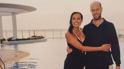 El matrimonio en uno de sus viajes