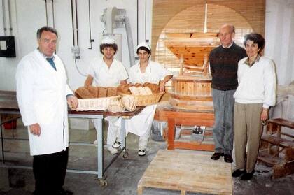 El matrimonio Schneider, que dio impulso a la producción de la empresa