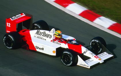El McLaren MP 4-5. El auto que manejó Ayrton Senna en 1989, emotivamente incomparable