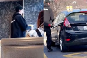 El mecánico fue a comprar comida con su vehículo (Foto: TikTok @euqir78)