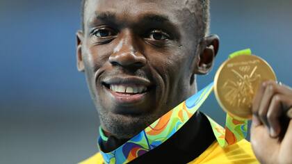 El medallista olímpico, Usain Bolt