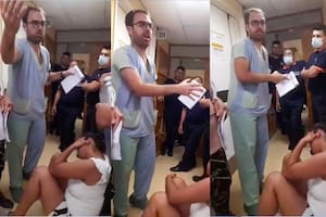 El video viral de un médico de guardia expone el aluvión de pacientes bonaerenses en hospitales de la ciudad