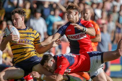 El medio scrum Enrique Camerlinckx fue decisivo en el desarrollo del partido