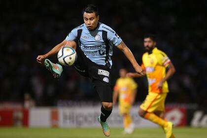 Abril de 2015, su último año en Belgrano, el club en el que debutó en primera y del que es hincha fanático