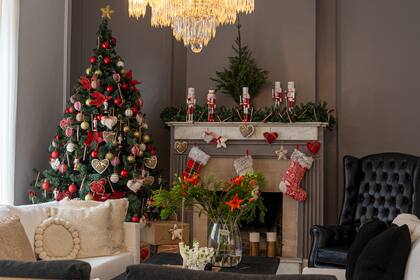 El mejor lugar para colocar el árbol de Navidad es en la esquina