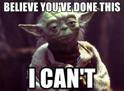El meme de Weedon representado por el maestro Yoda, de Star Wars