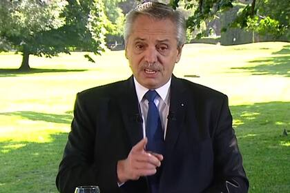 El mensaje de Alberto Fernández